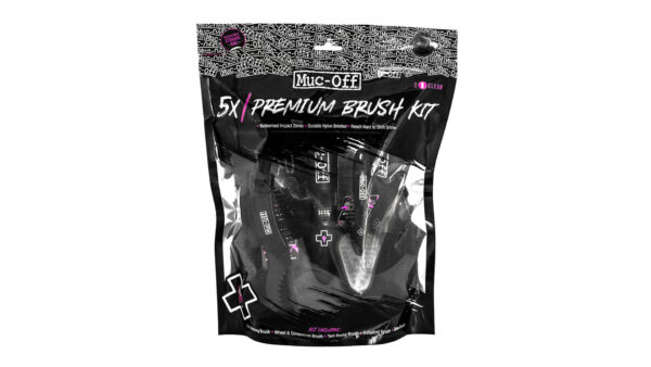 5x-premium-brush-kit-1 Muc-off ščetke za čiščenje 5 kosov