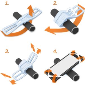 Finn-mount-instructions Lukas Bikes Finn Nosilec Telefona Silikonski