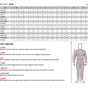 NEW_2021_Protection_Measurements_Charts_Rev04-01 Lukas Bikes Alpinestars Zaščitna Jakna Otroška Paragon Lite